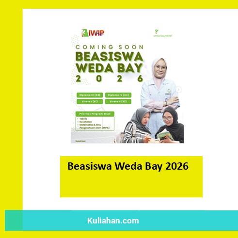 Beasiswa Weda Bay 2026