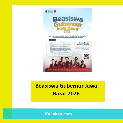 Beasiswa Gubernur Jawa Barat 2026