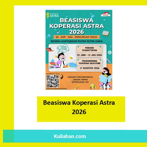 Beasiswa Koperasi Astra 2026